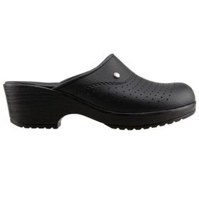 Ceyo 9878-14 Siyah Kadın Sabo Anatomik Taban Terlik