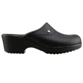 Ceyo 9878-14 Siyah Kadın Sabo Anatomik Taban Terlik