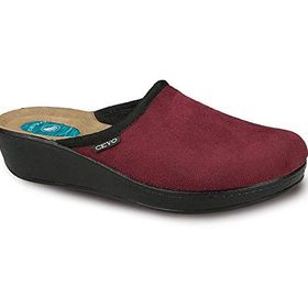 Ceyo 9932 Z Comfort Ön Kapali Bordo Kadın Terlik