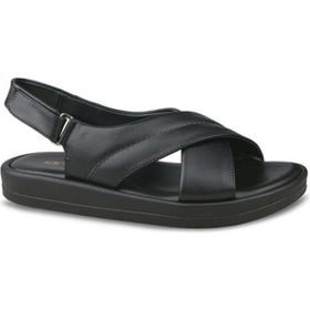 Ceyo 9986-3 Siyah Kadın Sandalet