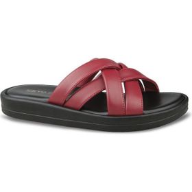 Ceyo 9986 Kırmızı Kadın Memory Foam Hafızalı Anatomik Terlik