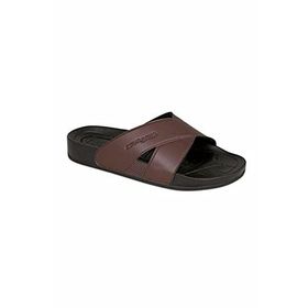 Ceyo Bermuda-M1 Kahve Erkek Ortopedik Terlik