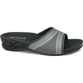 Ceyo Flora-9 Gri Ceyo Kadın Terlik