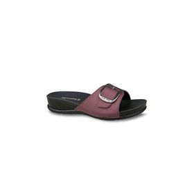 Ceyo Oliva-8 Bordo Kadın Terlik