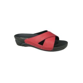 Ceyo Venedik-9 Kırmızı Kadın Sandalet