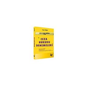 Ceza Hukuku Denemeleri 4T Yayınları
