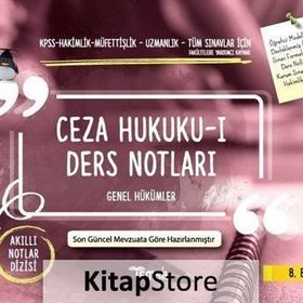 Ceza Hukuku Ders Notları Özel Hükümler - Kolektif