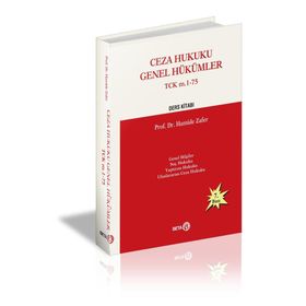 Ceza Hukuku Genel Hükümler - Hamide Zafer
