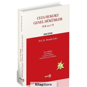 Ceza Hukuku Genel Hükümler - Hamide Zafer