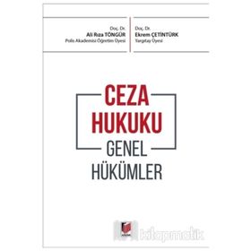 CEZA HUKUKU GENEL HÜKÜMLER - TIMUR DEMİRBAŞ (ISBN:9789750221118)