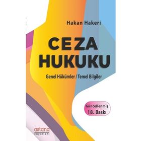 CEZA HUKUKU - HAKAN HAKERI
