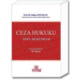 Ceza Hukuku Özel Hükümler - Halil Güneş