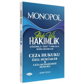 Ceza Hukuku Özel Hükümler Monopol Yayınları