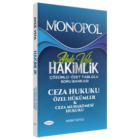 Ceza Hukuku Özel Hükümler Monopol Yayınları