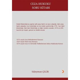 Ceza Hukuku Soru Kitabı - Cinius Yayınları