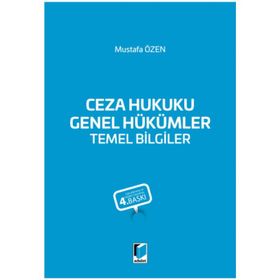 CEZA HUKUKU TEMEL BILGILER GENEL HÜKÜMLER - HAKAN HAKERI (ISBN:9789750222085)