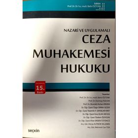 CEZA MUHAKEMESI HUKUKU DERS KITABI - KOLEKTIF (ISBN:9789750223242)