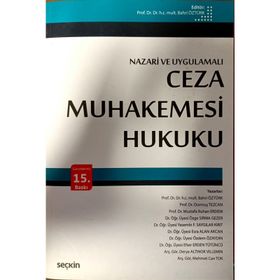 CEZA MUHAKEMESI HUKUKU DERS KITABI - KOLEKTIF (ISBN:9789750223242)