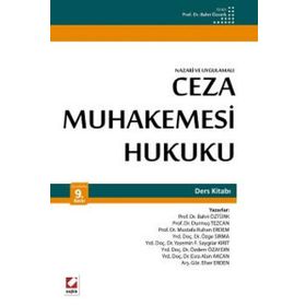 CEZA MUHAKEMESI HUKUKU DERS KITABI - KOLEKTIF (ISBN:9789750223242)