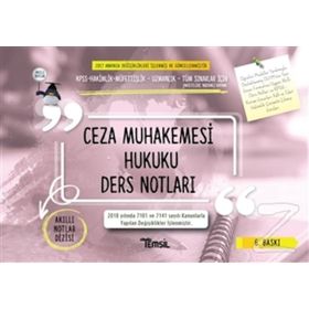 CEZA MUHAKEMESI HUKUKU DERS NOTLARI - KOMISYON