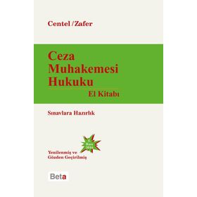 CEZA MUHAKEMESI HUKUKU EL KİTABI - NUR CENTEL;HAMIDE ZAFER