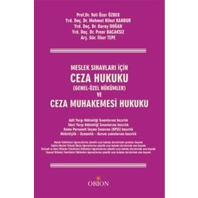 CEZA MUHAKEMESI HUKUKU - VELI ÖZER ÖZBEK