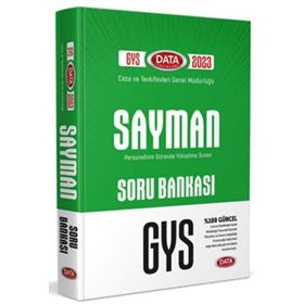 Ceza ve Tevkifevleri Sayman Gys Soru Bankası - Data Yayınları