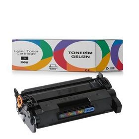 CF226X 26X HP Siyah Muadil Toner