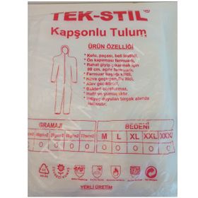 CFM 30 gr Fermuarlı Tek Kullanımlık Tela Tulum