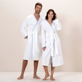 Chakra Alegria Beyaz Unisex Bornoz