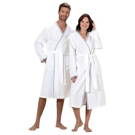 Chakra Alegria Beyaz Unisex Bornoz
