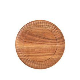 Chakra Alessandra Natural 25 cm Dekoratif Tabak