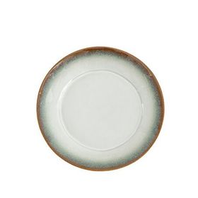 Chakra Breab Kahve Kenarlı Stoneware Porselen 27 cm Servis Tabağı