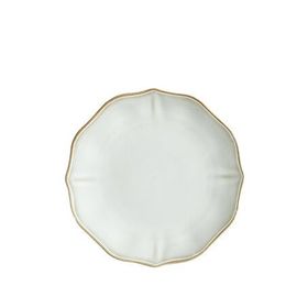 Chakra Elegant Açık Kahve Stoneware 22 cm Kahverengi Tabak