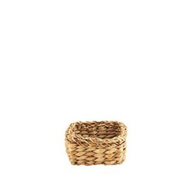 Chakra Fapino Natural Su Sümbülü 14x14 cm Kahverengi Sepet