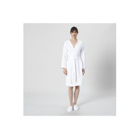 Chakra Floss Beyaz Kadın Bornoz