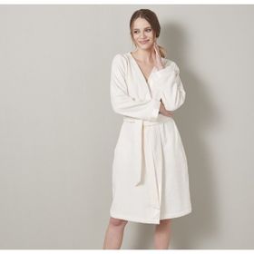 Chakra Floss Ekru Kadın Bornoz