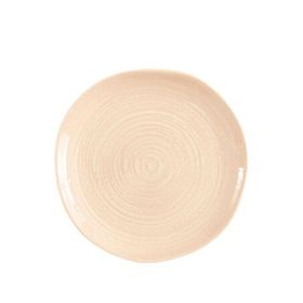 Chakra Lunnia Or Porselen 27.8 cm Pembe Servis Tabağı