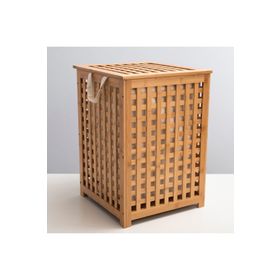 Chakra M Natural Bambu Çamaşır Sepeti
