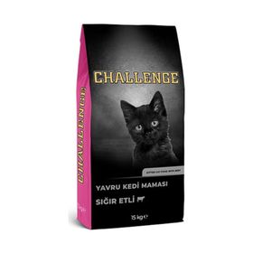 Challenge 15 kg Sığır Etli Yavru Kedi Maması