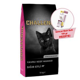 Challenge 15 kg Sığır Etli Yavru Kedi Maması