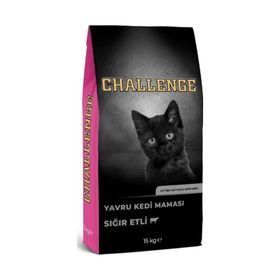 Challenge 15 kg Sığır Etli Yavru Kedi Maması