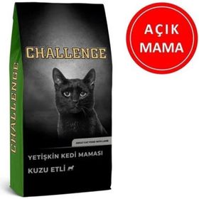 Challenge Kuzu Etli 1 kg Açık Yetişkin Kedi Maması