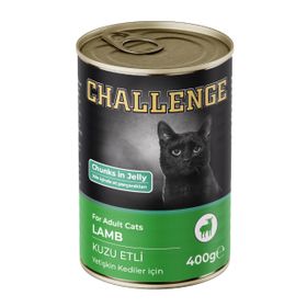 Challenge Kuzu Etli 400 GR Yetişkin Kedi Konservesi