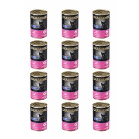 Challenge Pate Kuzu Etli 12x400 gr Yavru Kedi Konservesi