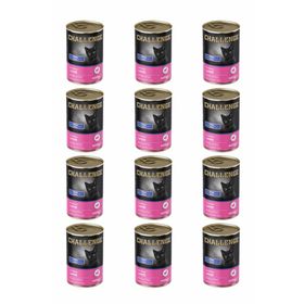 Challenge Pate Kuzu Etli 12x400 gr Yavru Kedi Konservesi