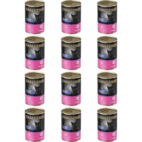 Challenge Pate Kuzu Etli 12x400 gr Yavru Kedi Konservesi