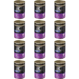Challenge Pate Kuzu Etli 12x400 gr Yavru Köpek Konservesi