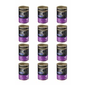 Challenge Pate Kuzu Etli 12x400 gr Yavru Köpek Konservesi