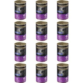 Challenge Pate Kuzu Etli 12x400 gr Yavru Köpek Konservesi
